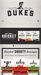 Mobile Screenshot of dukesmeats.com